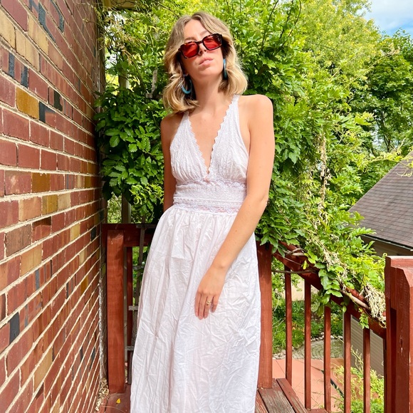 Miss Dior 80s Nightgown Lacey Dress - Picture 9 of 13